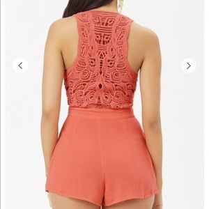Coral Romper